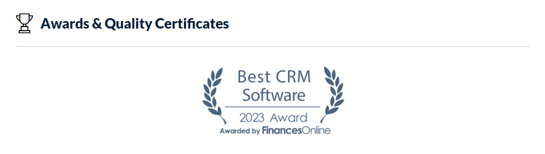 Here is the definitive Guide you need to get started with HubSpot CRM 49 hubspot-best-crm-award-2023