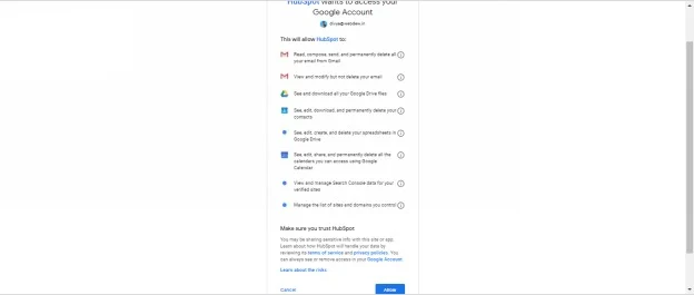 Here is the definitive Guide you need to get started with HubSpot CRM 16 hubspot-crm-allow-button