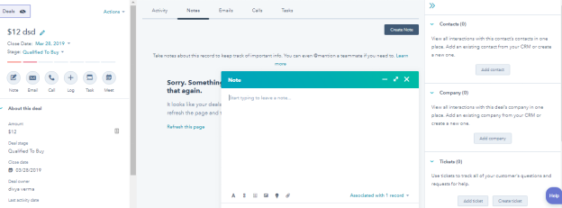 Here is the definitive Guide you need to get started with HubSpot CRM 26 hubspot-crm-create-notes