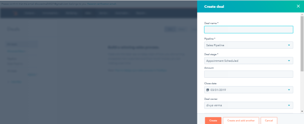Here is the definitive Guide you need to get started with HubSpot CRM 21 hubspot-crm-entering-a-deal-name