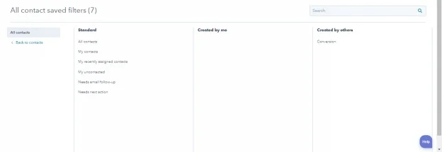 Here is the definitive Guide you need to get started with HubSpot CRM 18 hubspot-crm-the-all-saved-filter