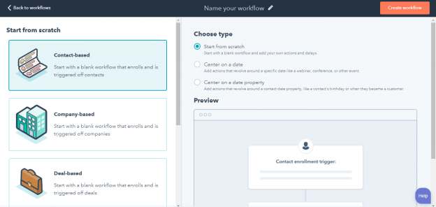Here is the definitive Guide you need to get started with HubSpot CRM 30 hubspot-crm-workflow-type