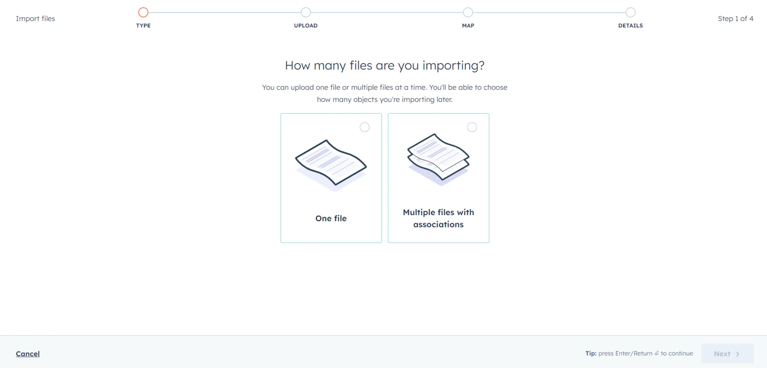 Here is the definitive Guide you need to get started with HubSpot CRM 9 select-the-number-of-files-to-import-from-computer