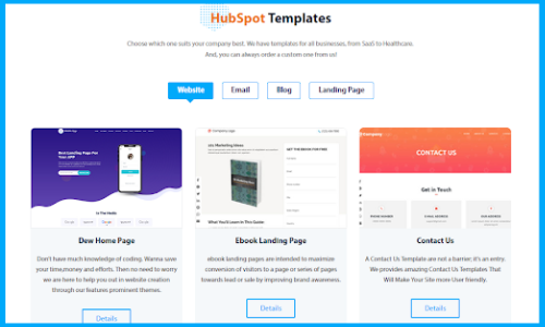 7 Things to check before purchasing Templates from HubSpot Marketplace 5 hubspot-templates