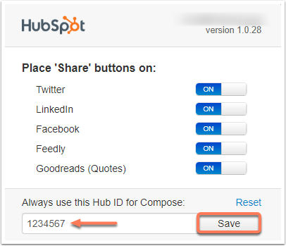 How to effectively use HubSpot Chrome Extensions? 20 hubspot-chrome-extensions-extension-setting