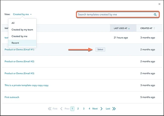 How to effectively use HubSpot Chrome Extensions? 12 hubspot-chrome-extensions-select
