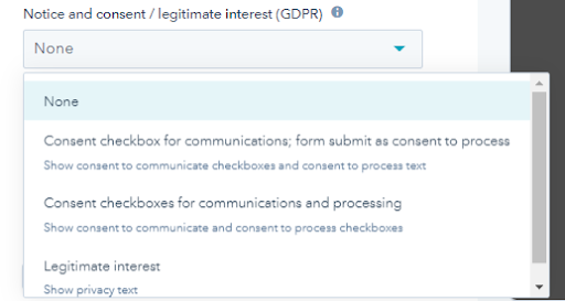 Guide to effectively use HubSpot Pop-up Forms for better Conversion 16 Hubspot-Pop-up-Forms-Notice-And-Consent