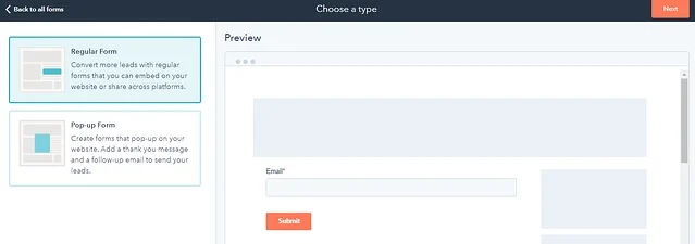 Guide to effectively use HubSpot Pop-up Forms for better Conversion 2 hubspot-pop-up-forms-navigate