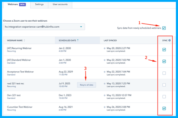 HubSpot Product Updates August 2020 10 auto-sync-zoom-hubspot