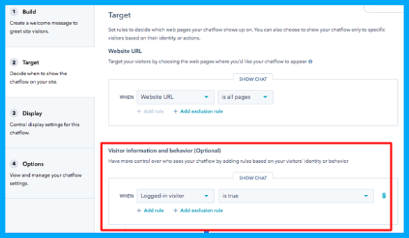 HubSpot Product Updates August 2020 6 logged-in-visitor-identification