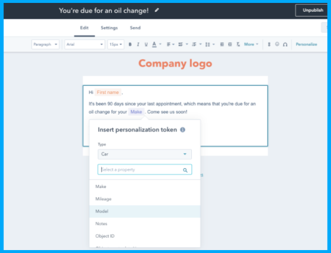 personalization-tokens
