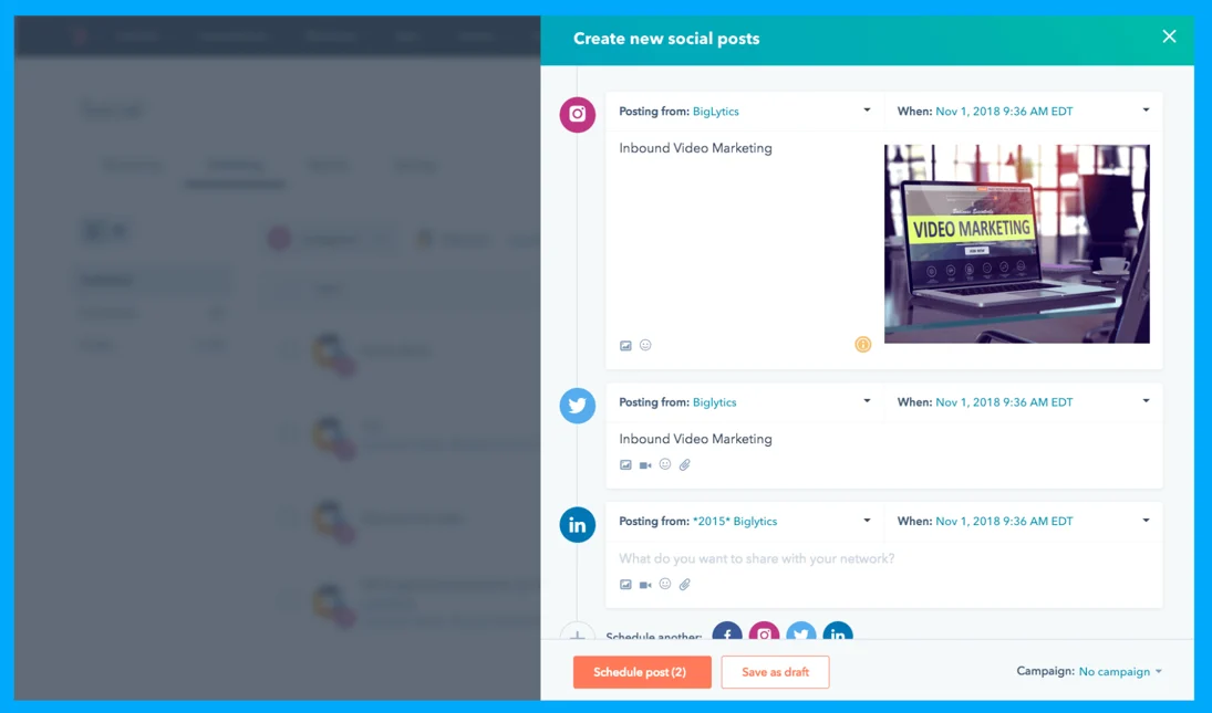 hubspot-vs-mailchimp-social-media-and-ads
