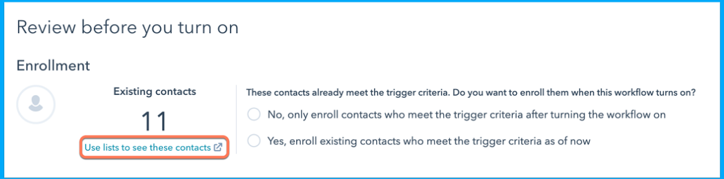 All you need to know about HubSpot Workflow Automation 6 review-before-you-turn-on-workflow