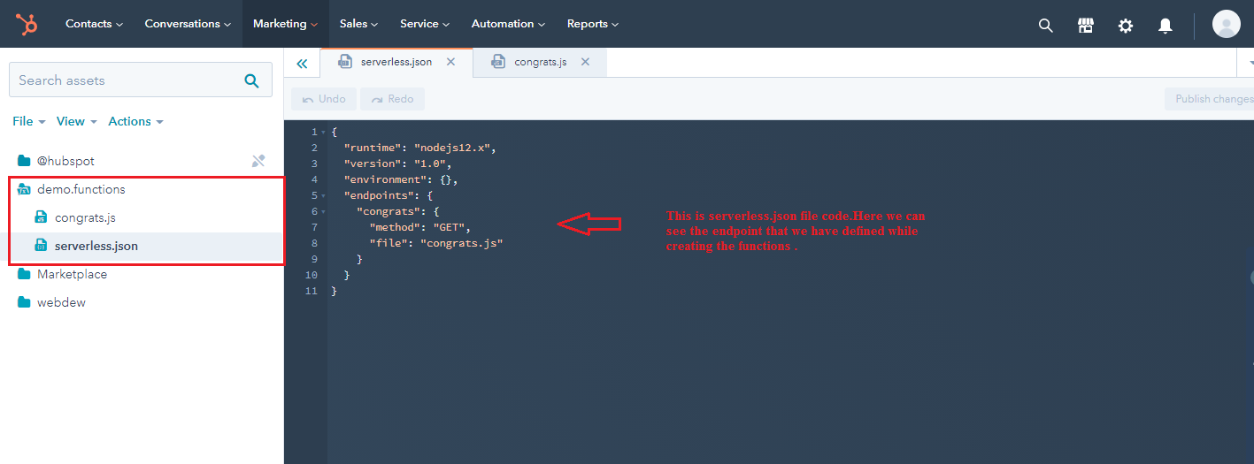 demo-functions-serverless-functions-in-hubspot