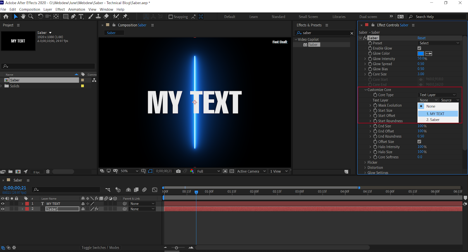 give the solid layer a path
