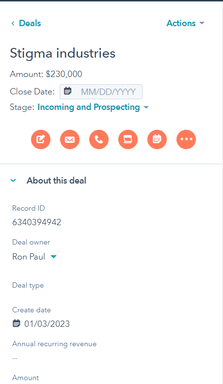 HubSpot for Real Estate: Unlocking the Potential of your Business 11 contact-records-left-sidebar