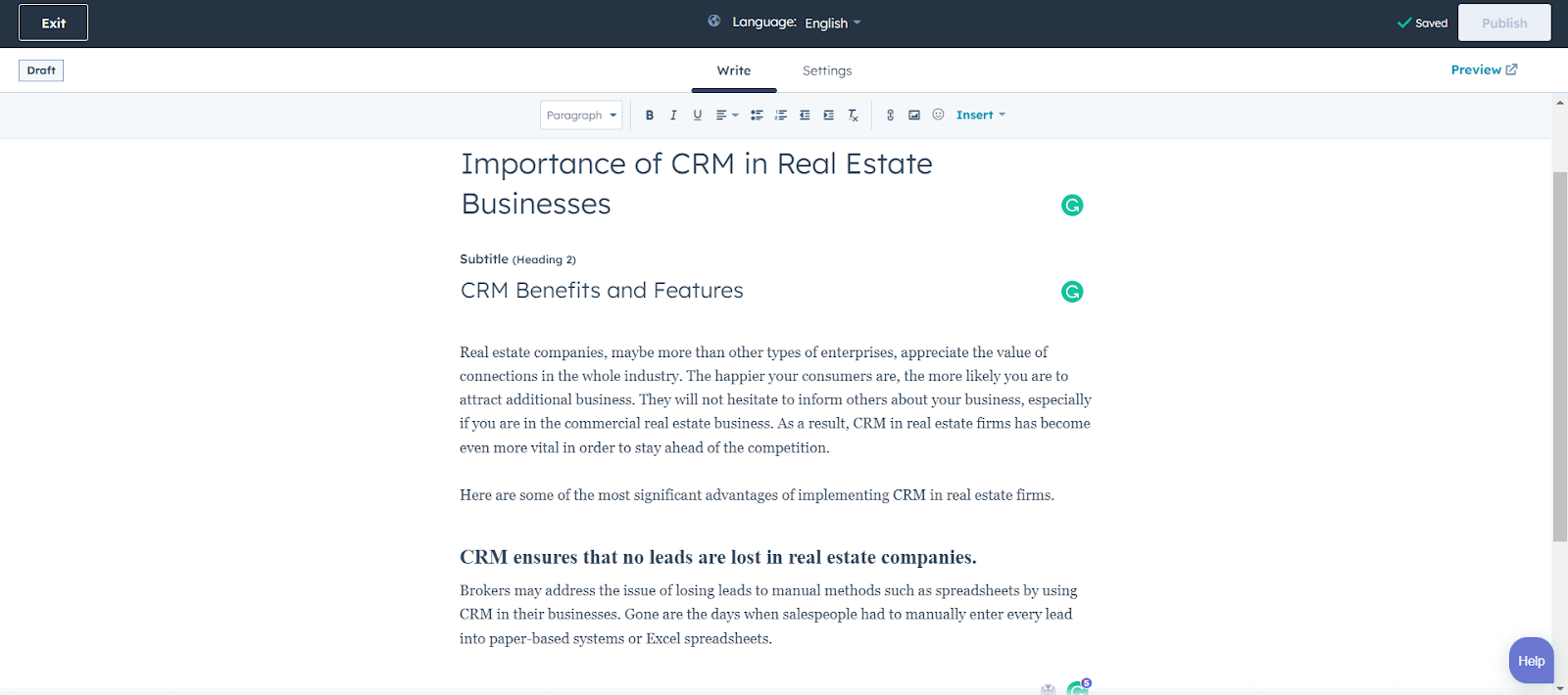 HubSpot for Real Estate: Unlocking the Potential of your Business 50 create-knolwedge-base