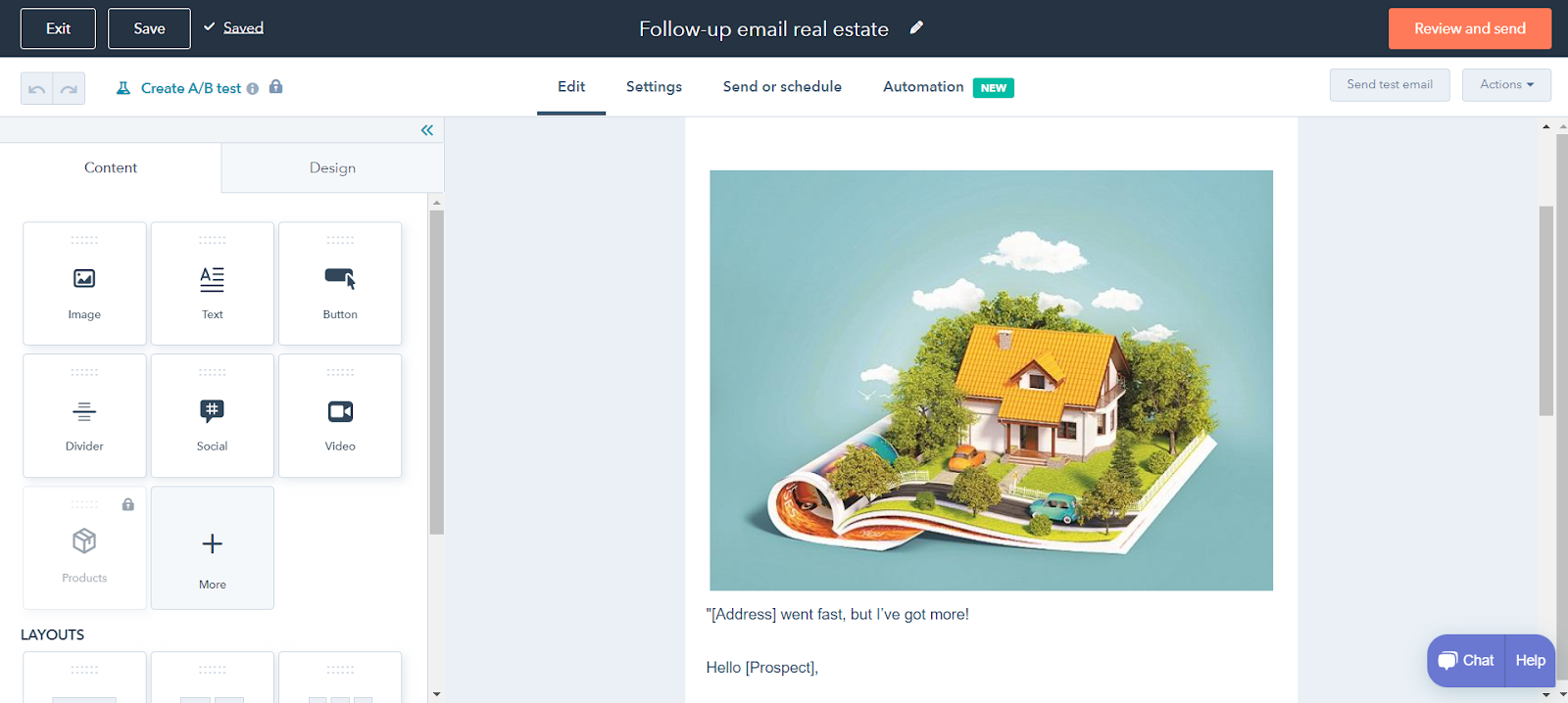 HubSpot for Real Estate: Unlocking the Potential of your Business 27 follow-up-real-estate-email