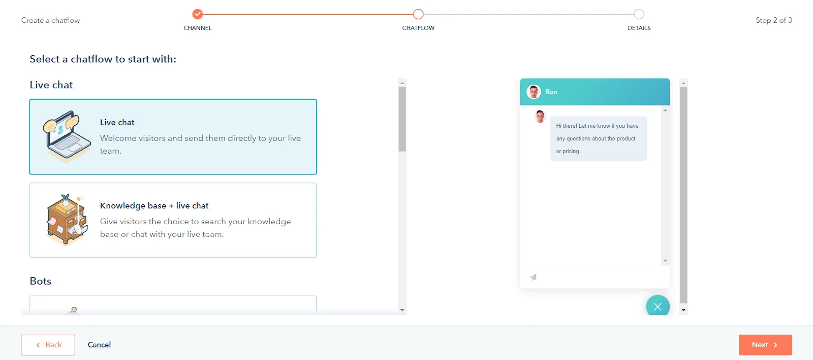 hubspot-live-chat