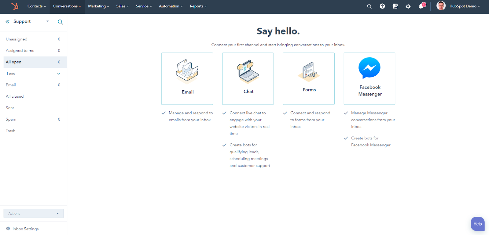 HubSpot for Real Estate: Unlocking the Potential of your Business 45 inbox-setting
