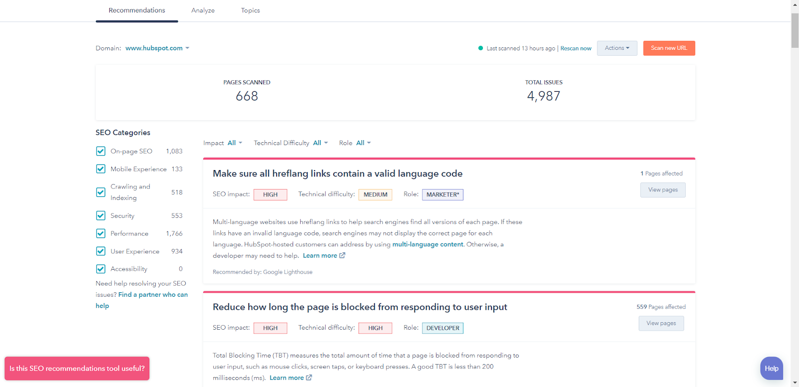 HubSpot for Real Estate: Unlocking the Potential of your Business 17 seo-recommendation