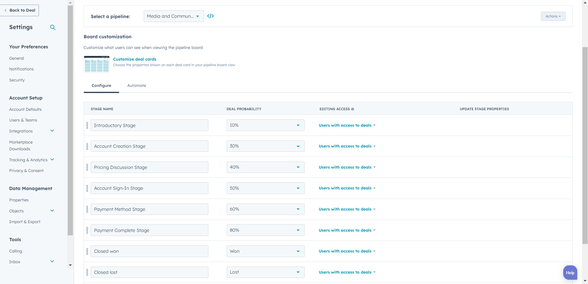 HubSpot for Media and Communication: The Ultimate Guide to Success 15 Deal-Pipeline-HubSpot-for-media