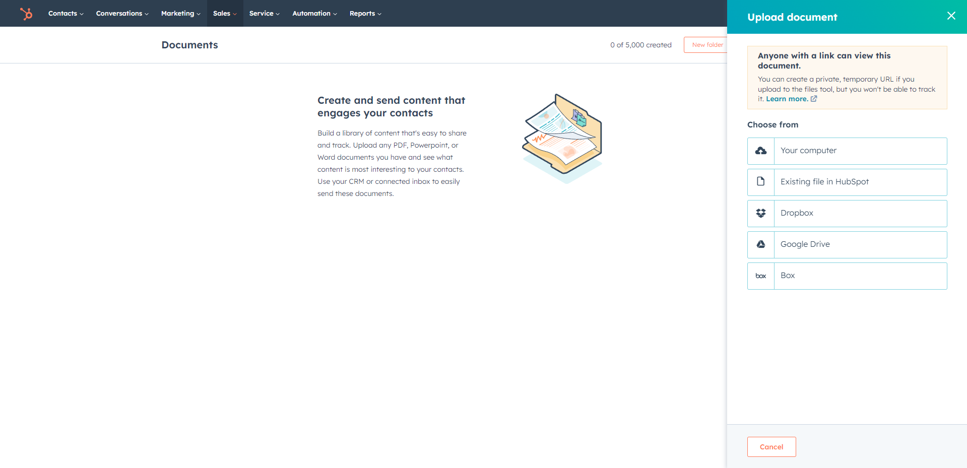 HubSpot for Healthcare: Improve your Customer Service and Support 7 Document-Tool-HubSpot-for-healthcare