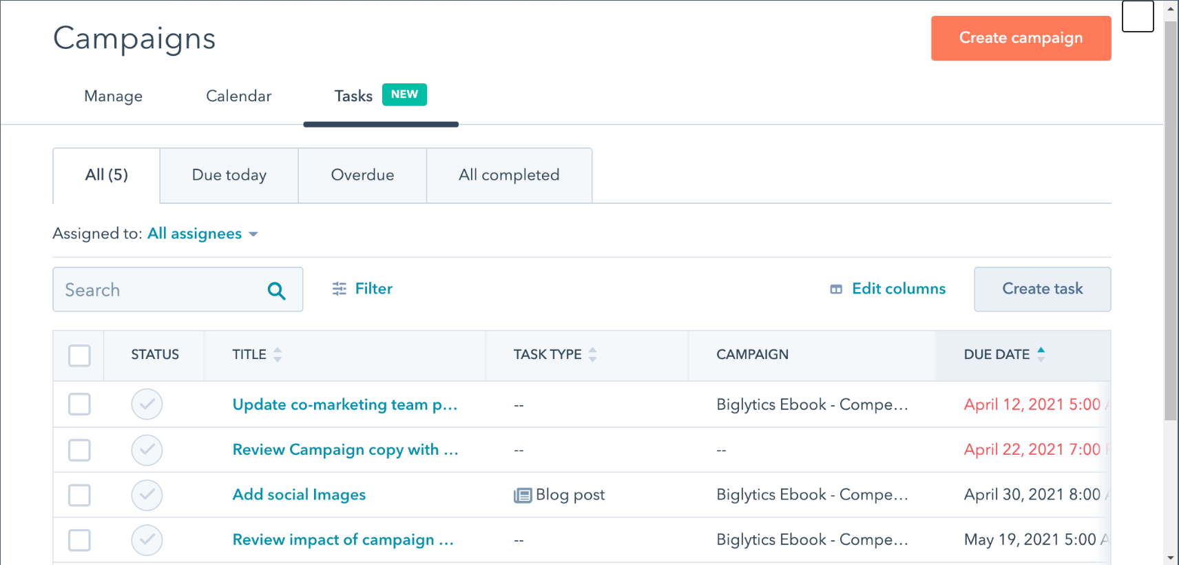 HubSpot for Healthcare: Improve your Customer Service and Support 26 HubSpot-Campaign-Tool