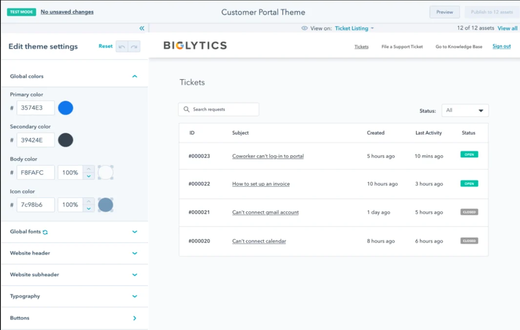 HubSpot for Manufacturing: The Ultimate Solution for your Business 15 Customer-Portal-HubSpot