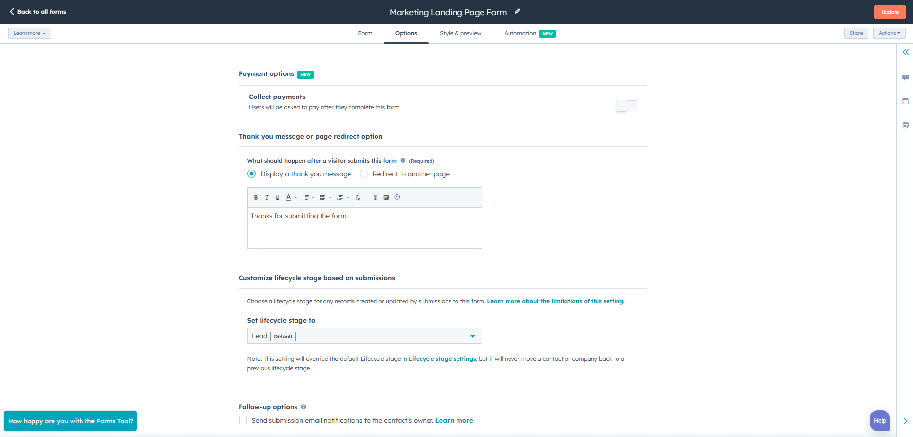HubSpot for Marketing and Advertising: The leading Solution for Growth 20 Forms-Options-hubspot-for-marketing