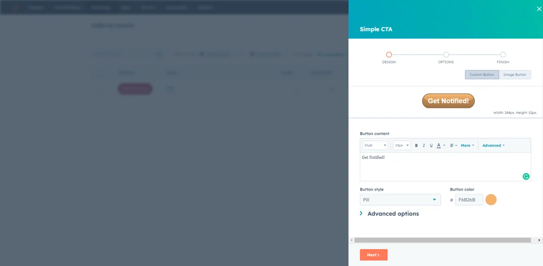 HubSpot for Manufacturing: The Ultimate Solution for your Business 18 HubSpot-CTA-Builder-Feature
