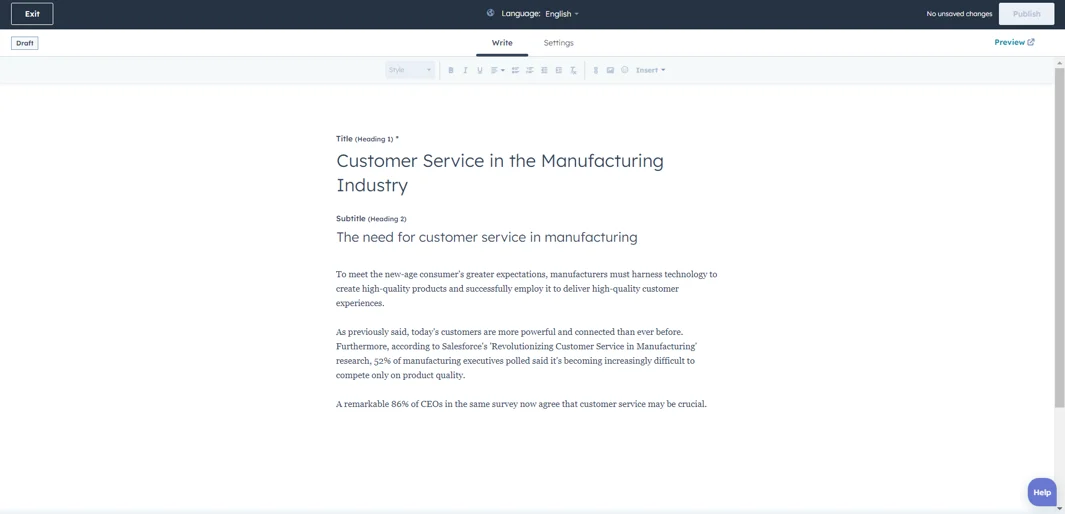HubSpot for Manufacturing: The Ultimate Solution for your Business 11 HubSpot-Knowledge-Base