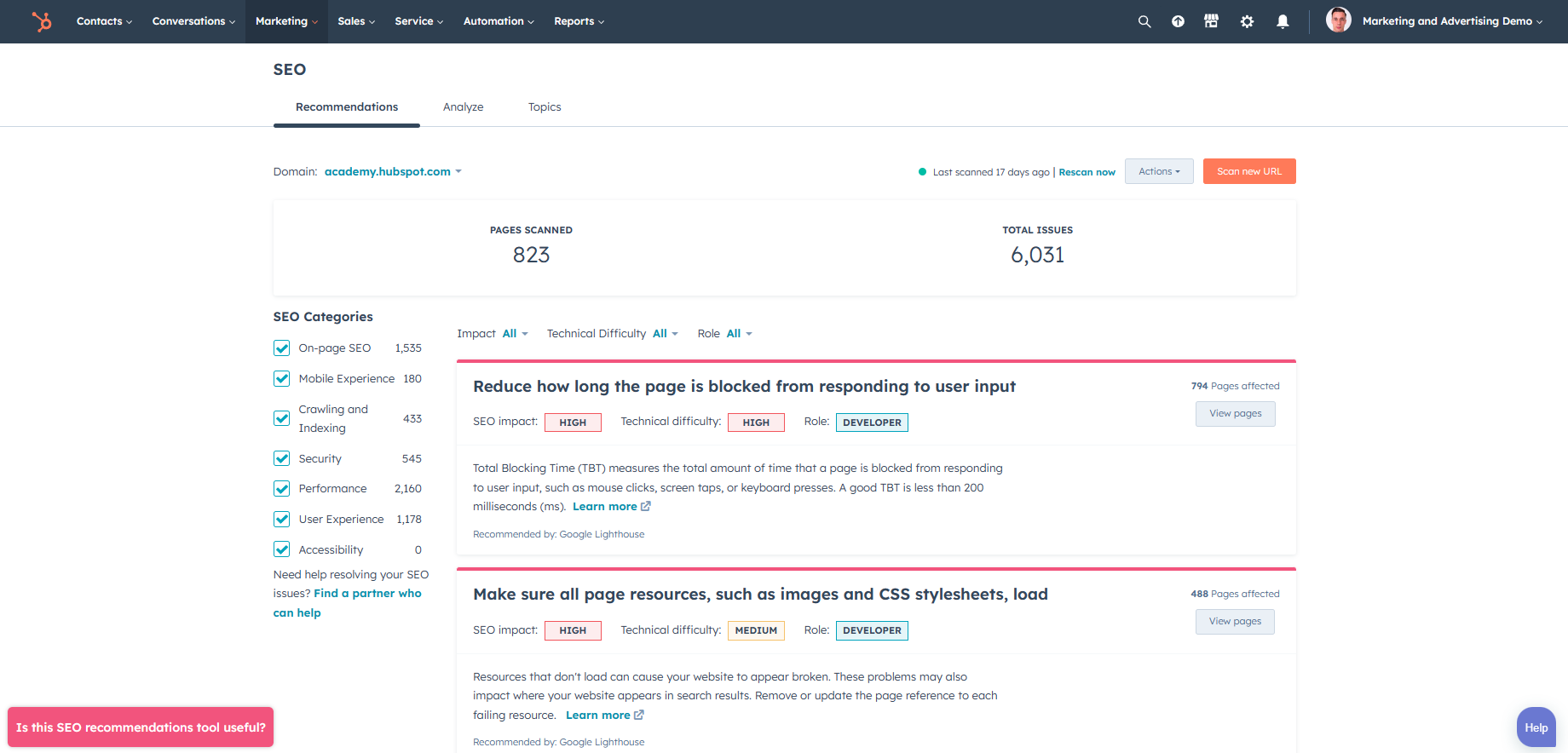 HubSpot for Marketing and Advertising: The leading Solution for Growth 17 HubSpot-SEO-Feature-hubspot-for-marketing