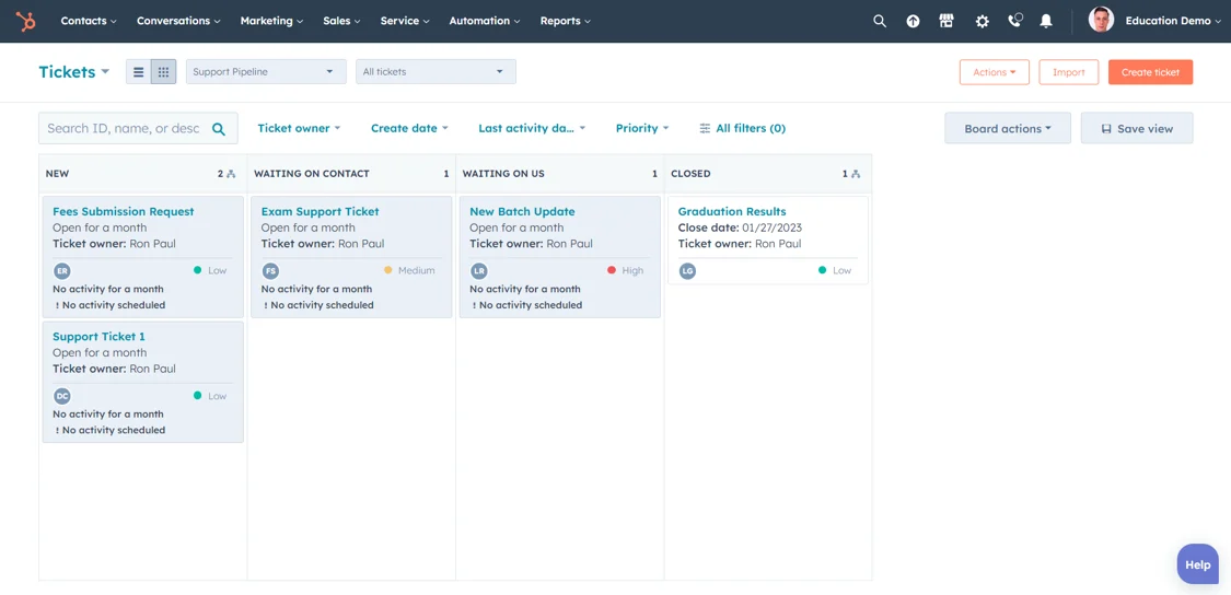 HubSpot-for-education-Create-Ticket