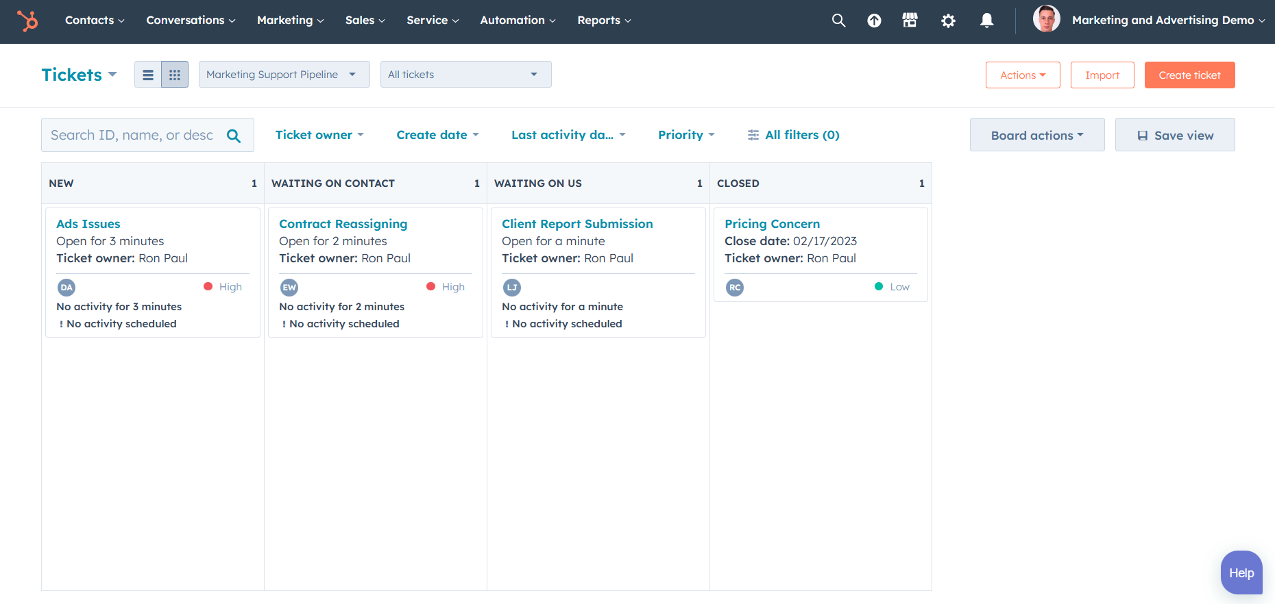 HubSpot for Marketing and Advertising: The leading Solution for Growth 27 Ticket-Automation-hubspot-for-marketing