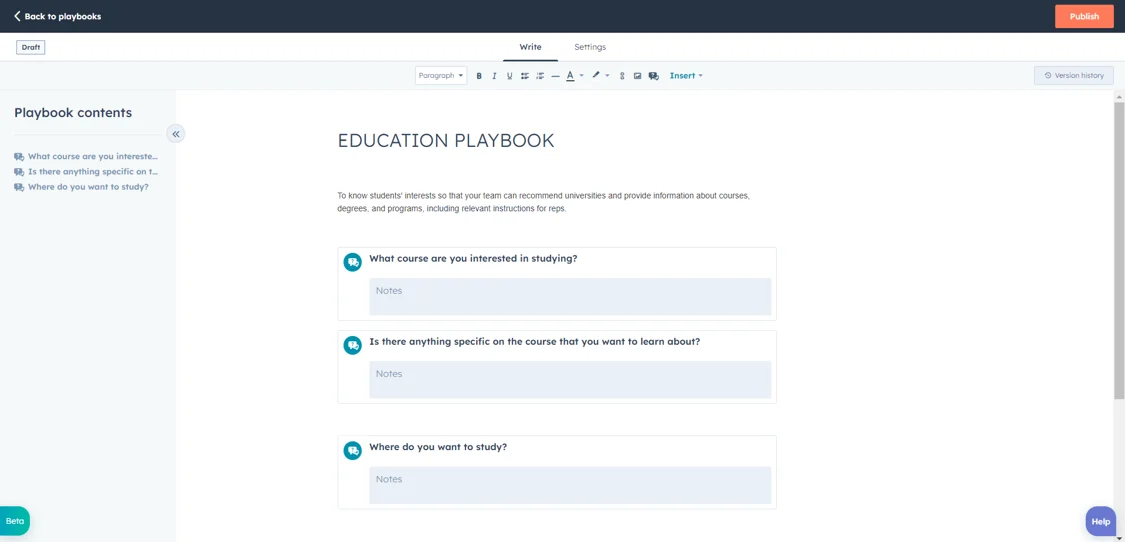 hubspot-for-education-Playbook-Tool