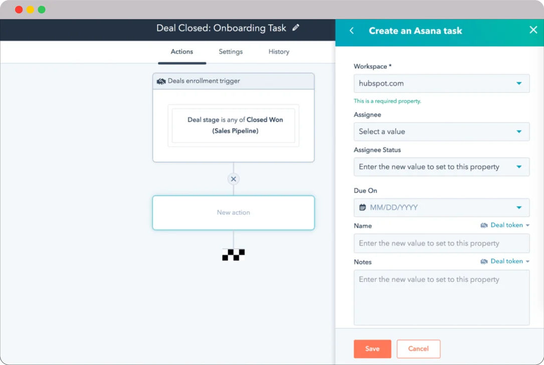 HubSpot for Automotive and Transport: How to boost your Sales and ROI? 25 HubSpot-Asana-integration