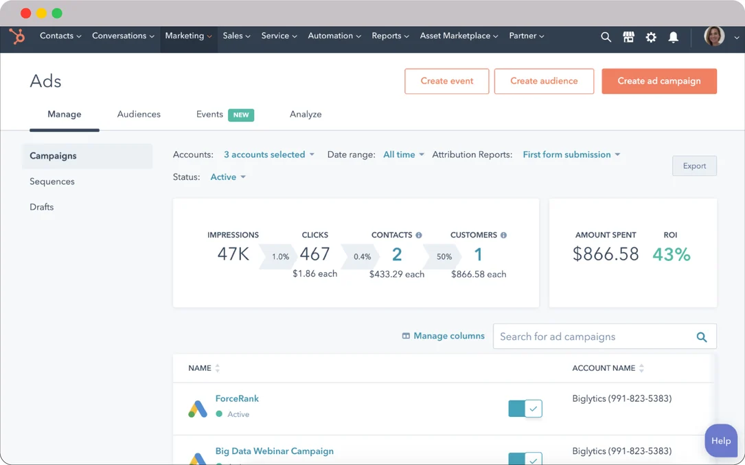 HubSpot for Automotive and Transport: How to boost your Sales and ROI? 11 HubSpot-for-automotive-and-transport-ads