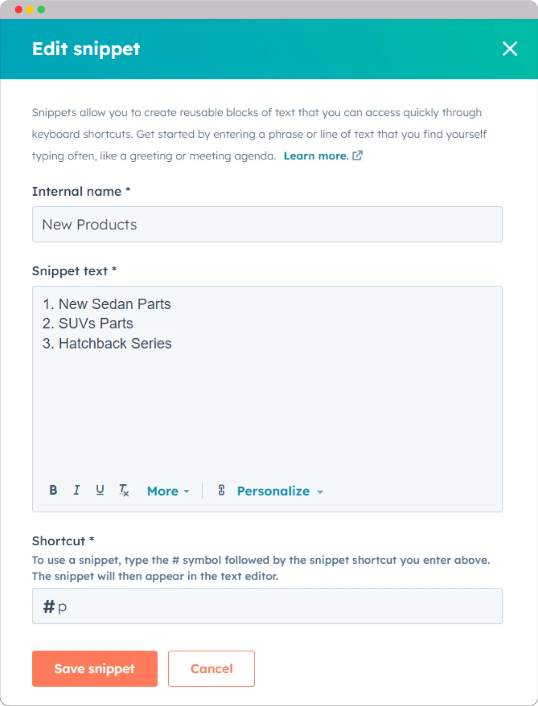 HubSpot for Automotive and Transport: How to boost your Sales and ROI? 17 HubSpot-snippet