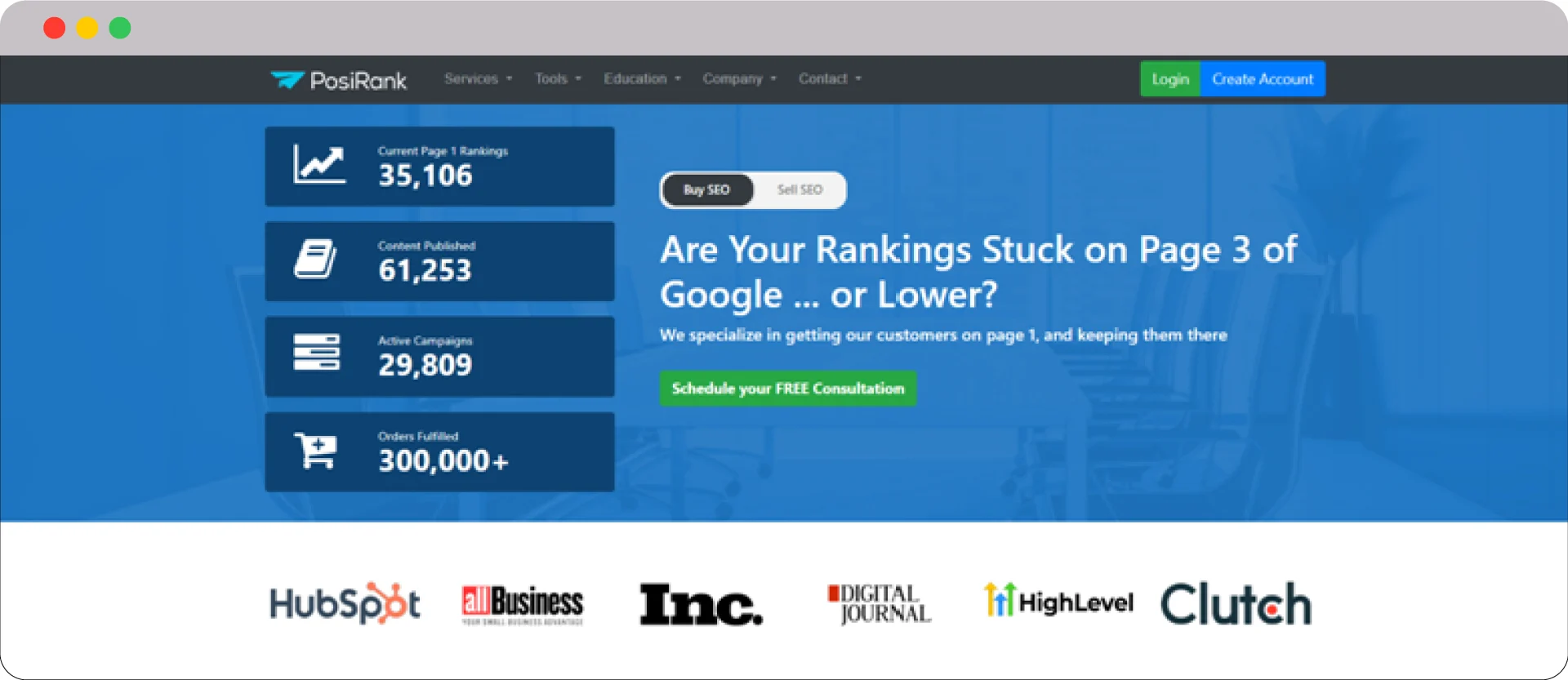 Posirank Link Building Company