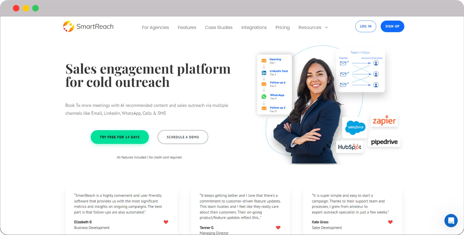 SmartReach Email Outreach Tool