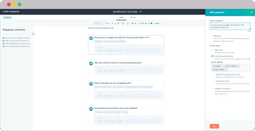 hubspot-for-food-and-hospitality-Playbooks-Tool