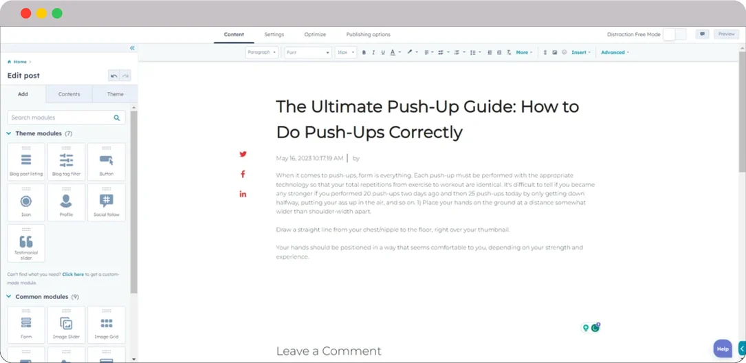 HubSpot-for-Fitness-Blog-Builder