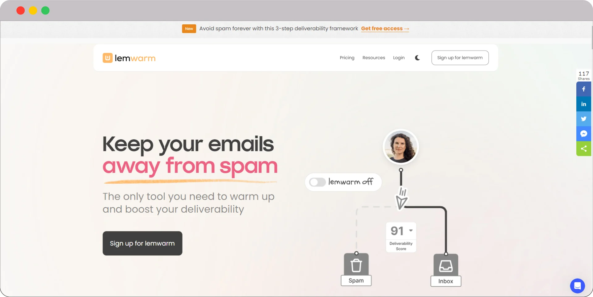 Lemwarm Email Warm Up Tool