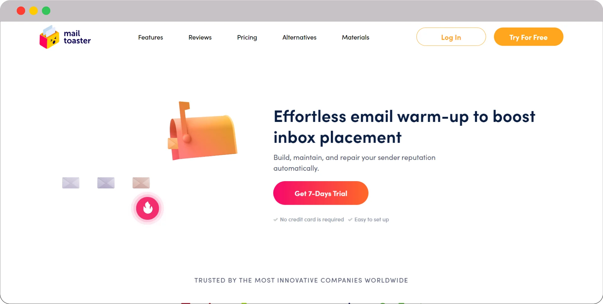 MailToaster Email Warm Up Tool