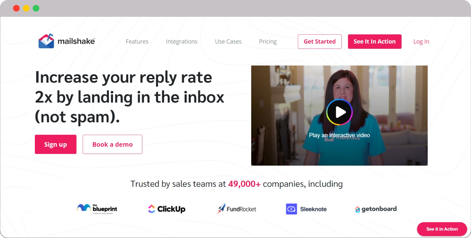 Mailshake Email Warm Up Tool