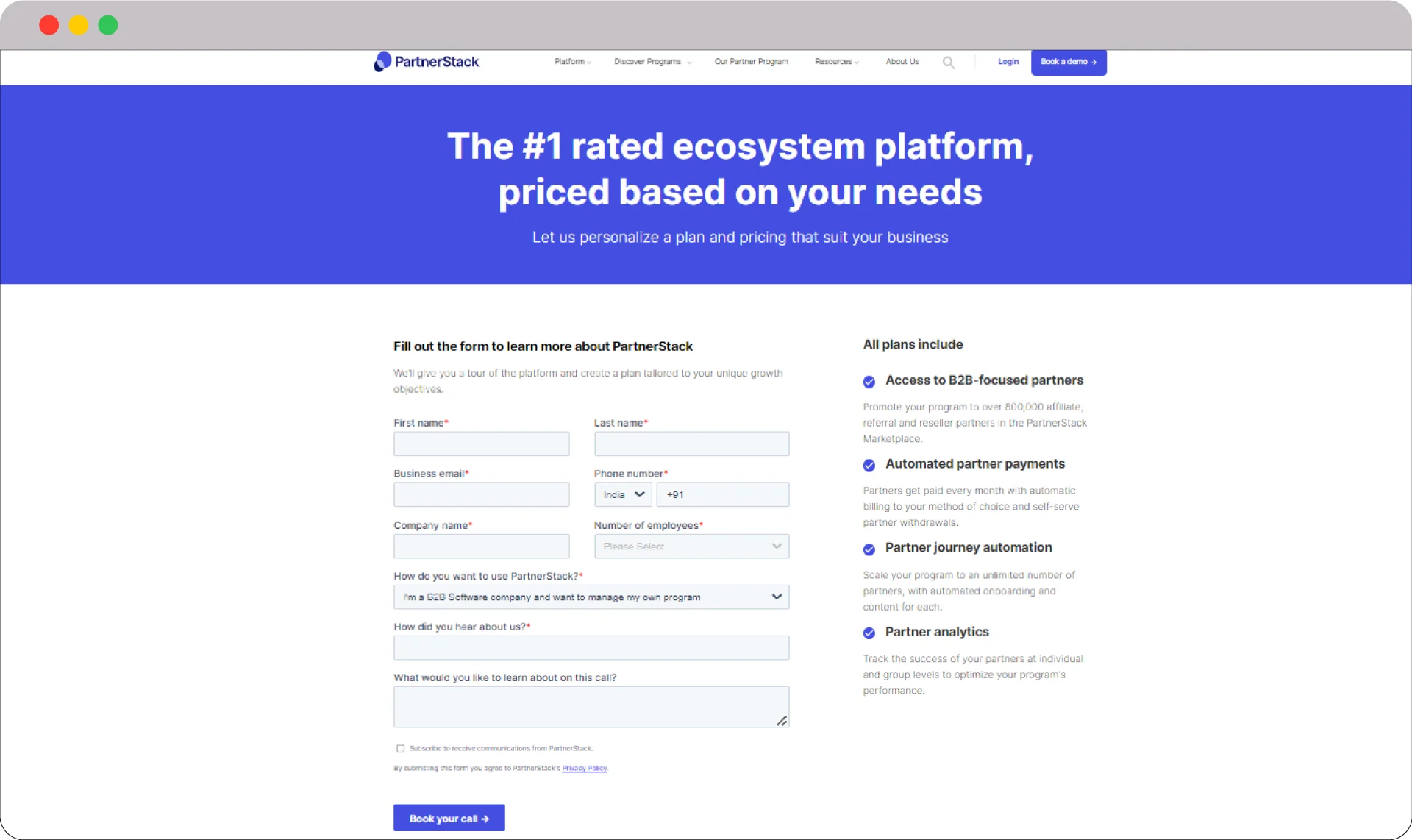 Partnerstack SaaS Affiliate Platform