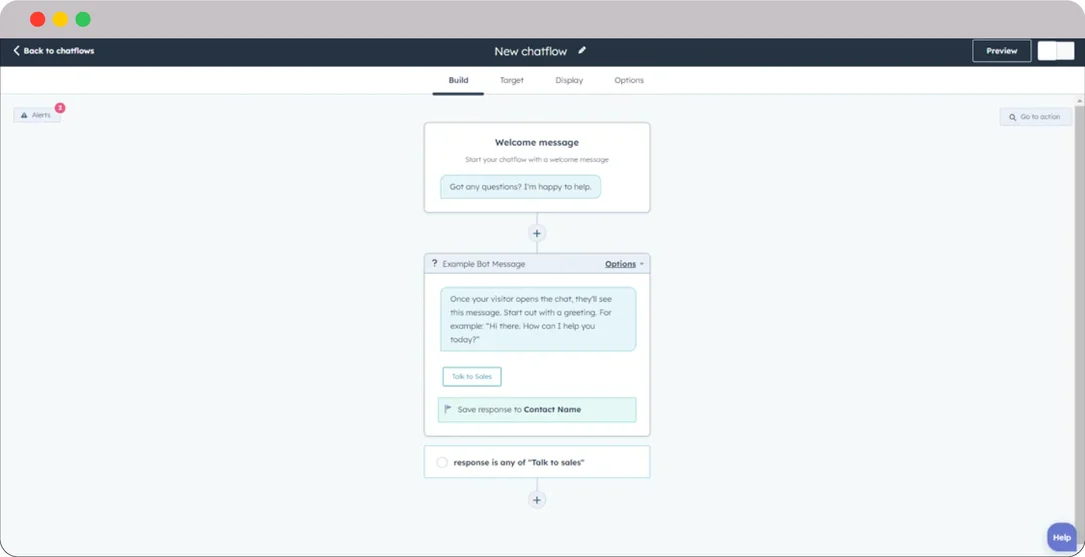 HubSpot for Travel Agencies: Driving Results and Business Growth 16 Travel-Chatflow-Feature