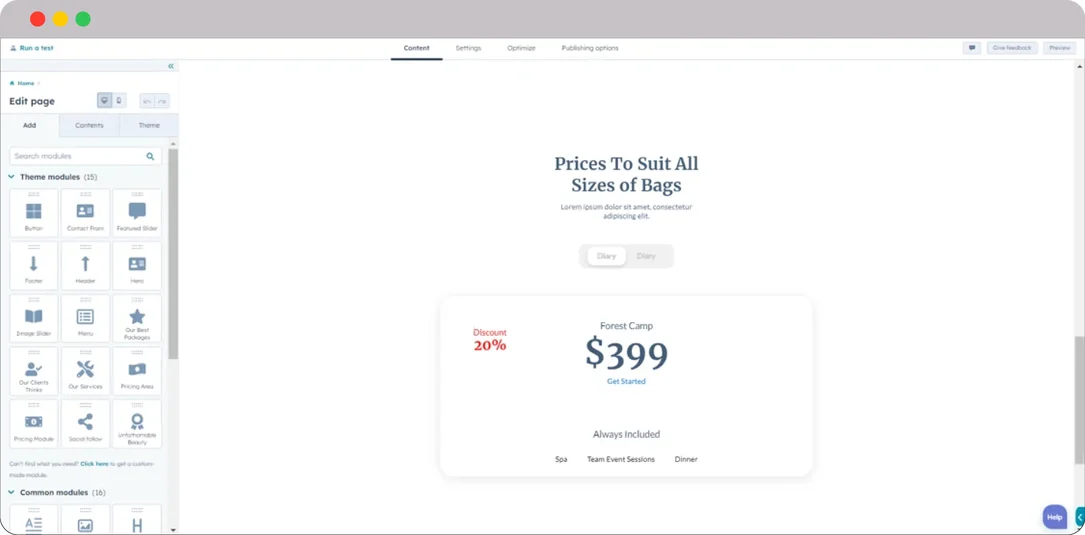 HubSpot for Travel Agencies: Driving Results and Business Growth 5 Travel-Landing-Page-Builder