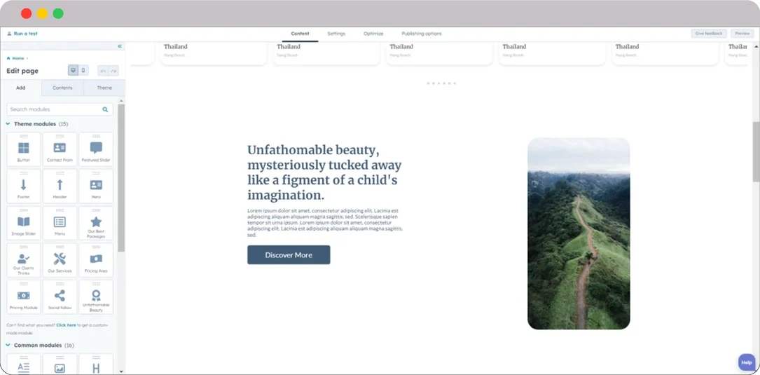 HubSpot for Travel Agencies: Driving Results and Business Growth 4 Travel-Website-Builder